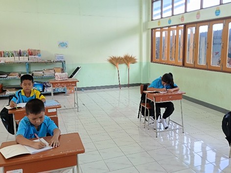 หัวหน้าทีมจัดโครงการพัฒนาทักษะการอ่าน-เขียน 3